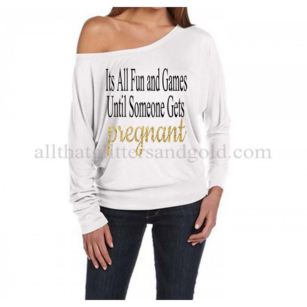 Funny Pregnancy Expecting Shirts For Young Mothers - Off The