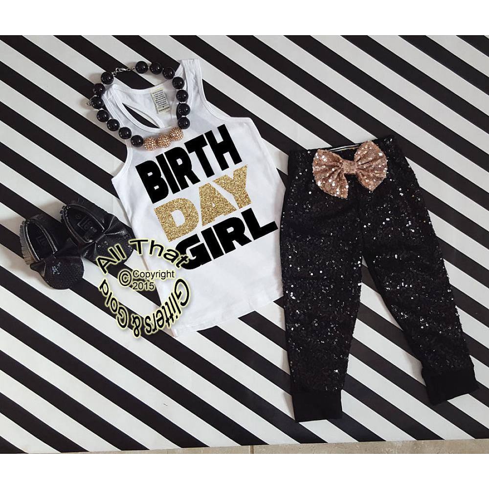 Black and hotsell gold birthday outfit