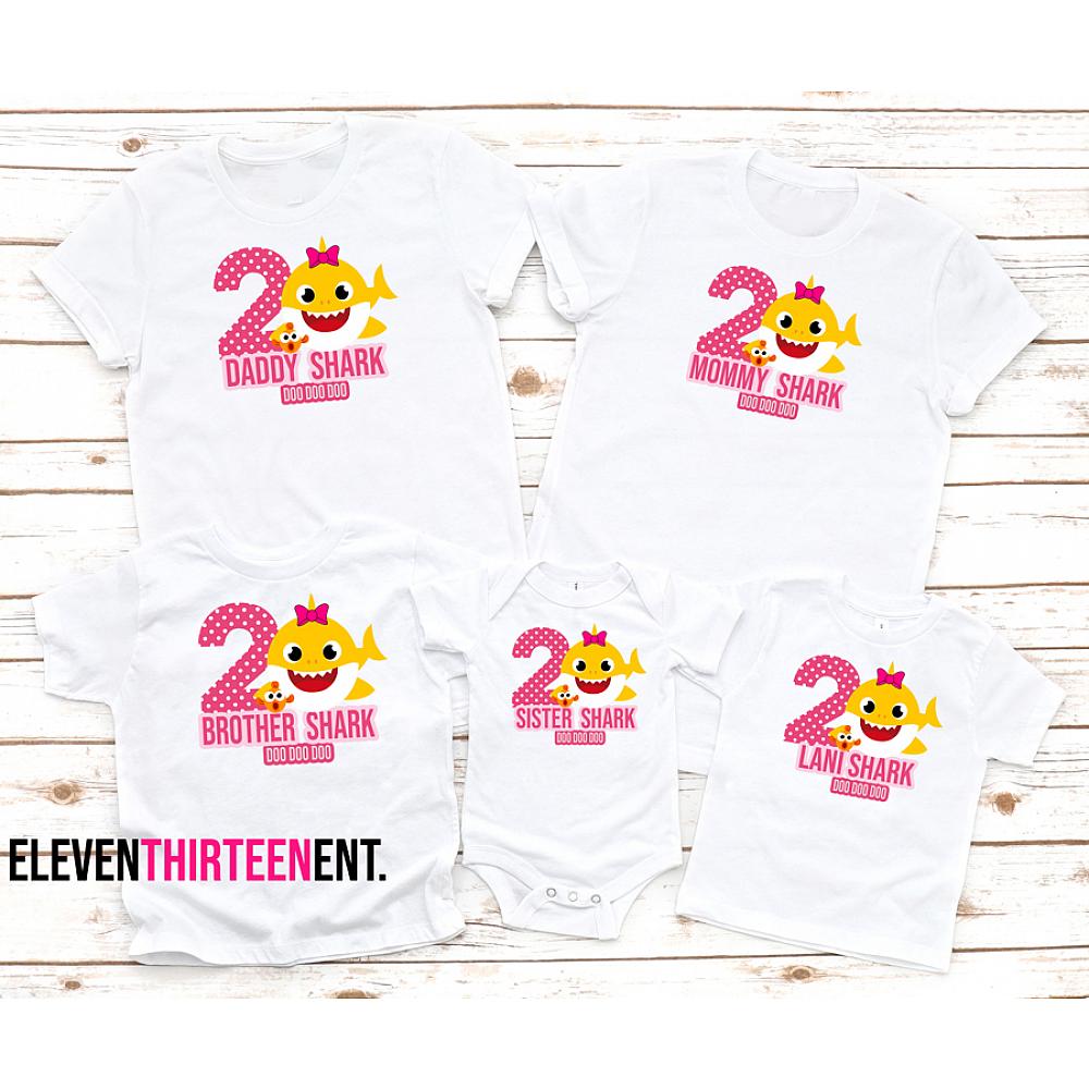 Personalized Family Birthday Shirt, Family Matching Birthday Shirt, Custom  Name And Age Birthday Party T-Shirt, Personalized Toddler Birthday Shirt