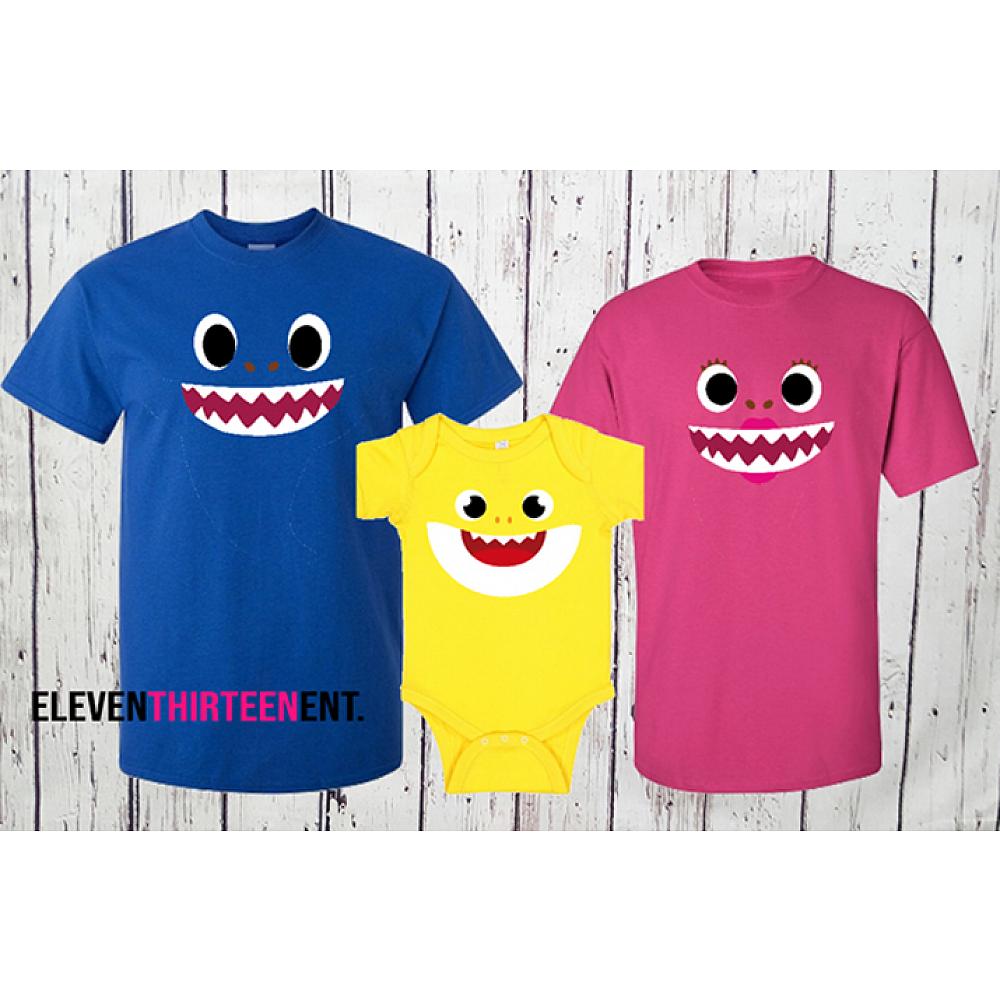 family shark t shirts