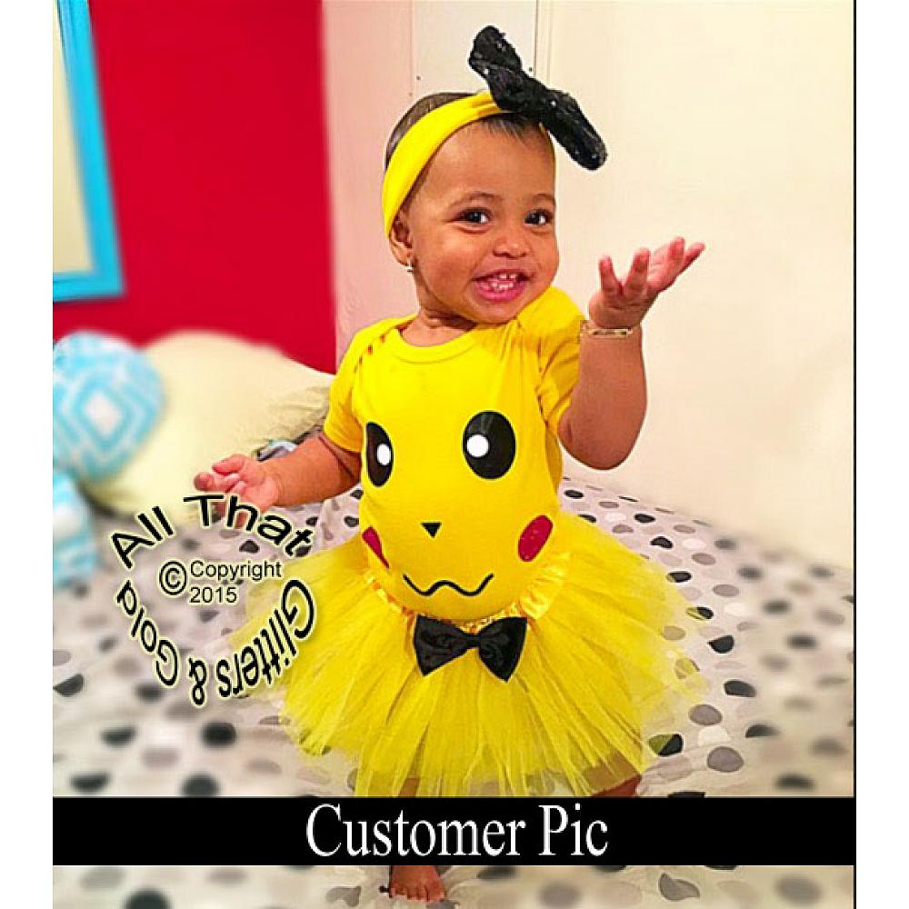 Baby 2025 pikachu costume