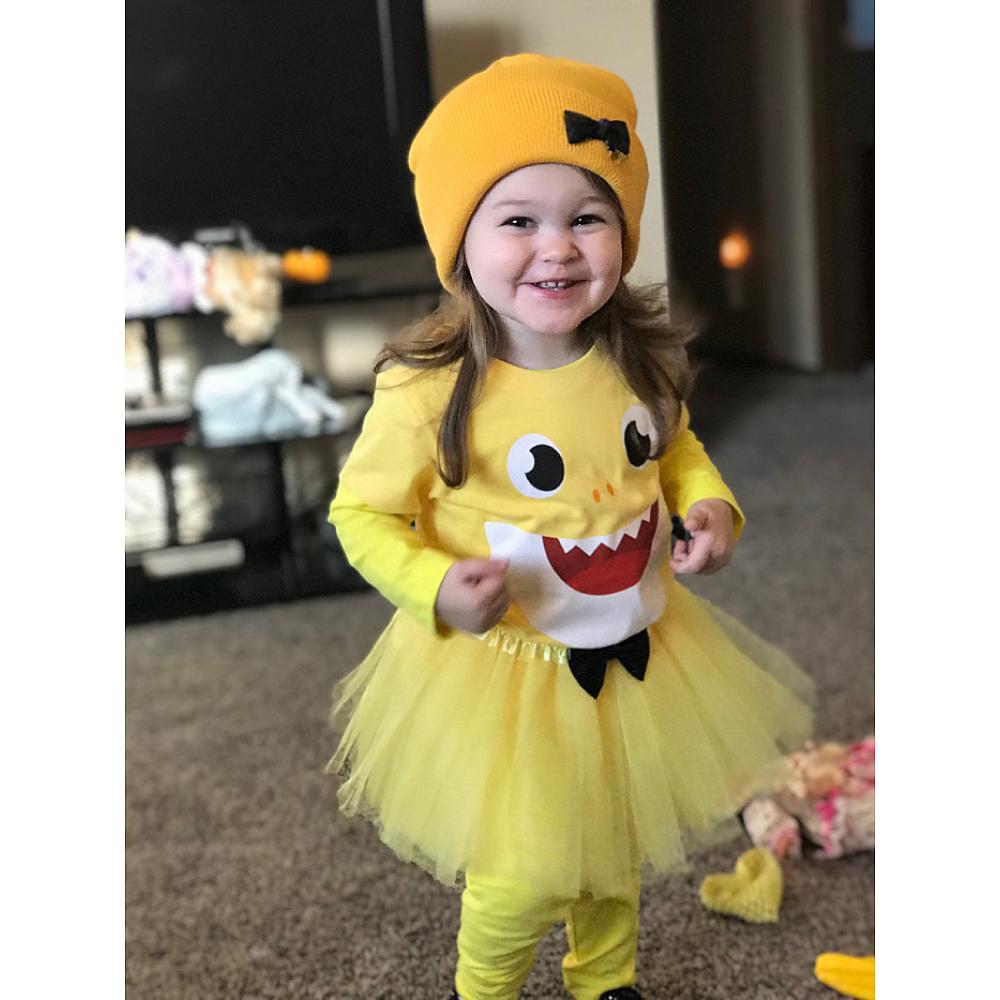 Baby shark best sale girl outfit