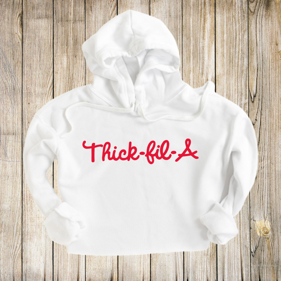 Thick-Fil-A Cropped Hoodie