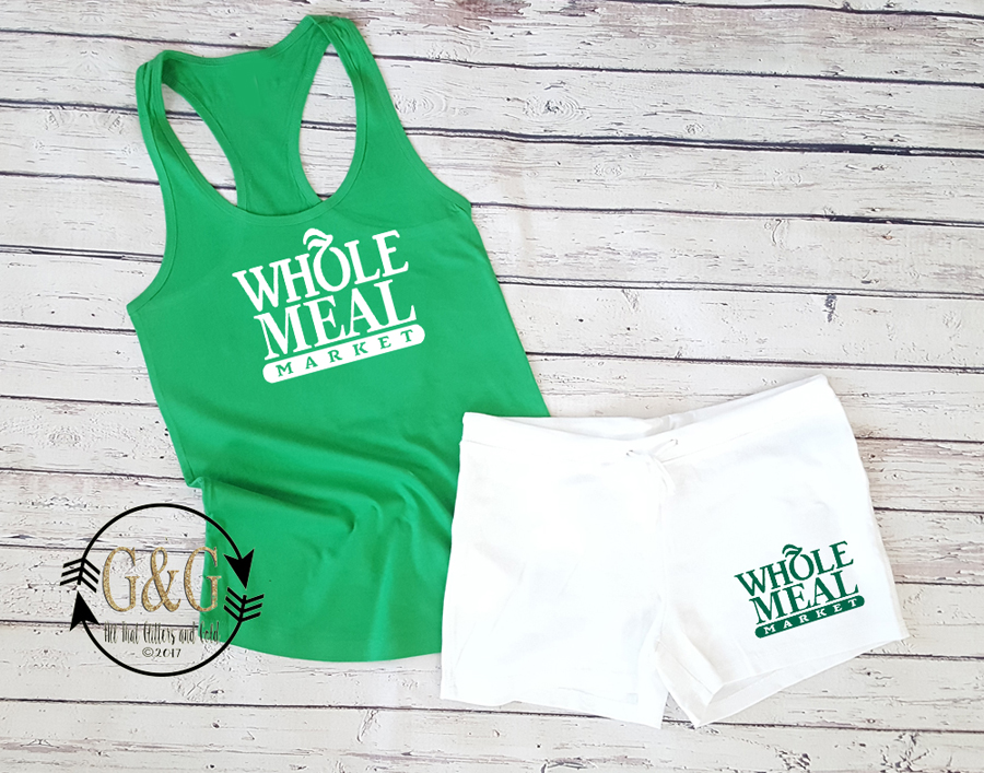 Whole Meal Summer Shorts Outfit Set For Juniors and Women