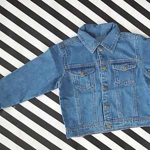 Personalized Cool Cats & Kittens Denim Jacket For Babies To Youth