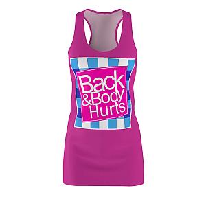 Back and Body Hurts Tank Mini Dress For Teens and Women