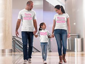 Barbie Family Birthday Girl Shirts - Can Be Made With Any Age!