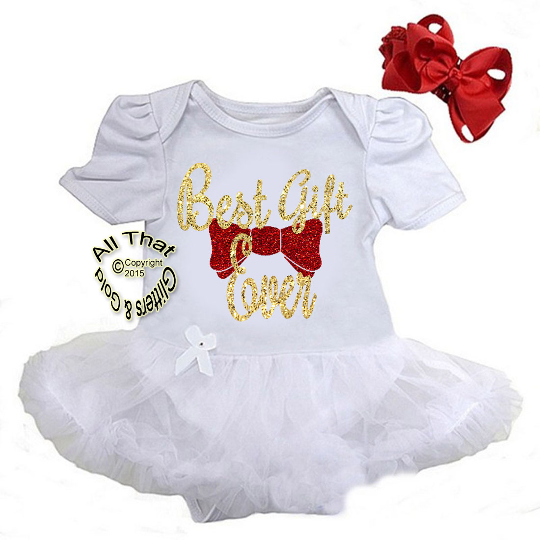 best gift ever baby christmas outfit