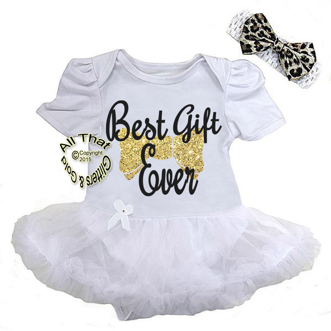 black and gold baby dress