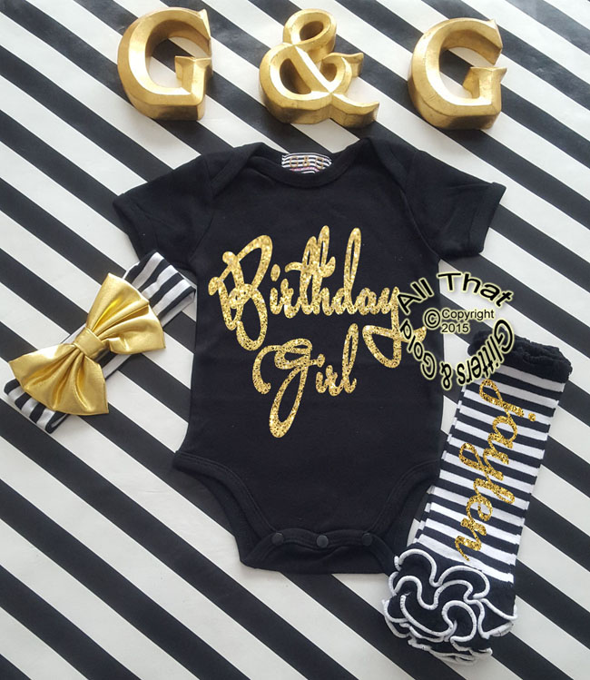 baby girl 1st birthday shirt