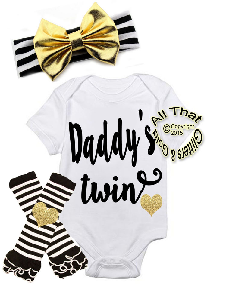 daddy's little girl newborn outfit