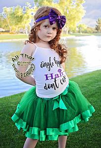 Dingle Hopper Hair Dont Care Baby Girls and Little Girls Shirt