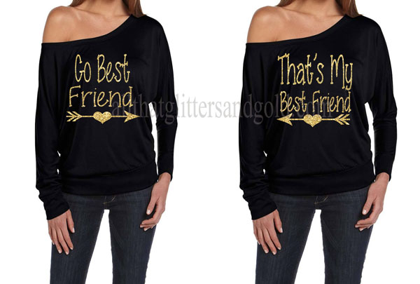 funny matching best friend shirts