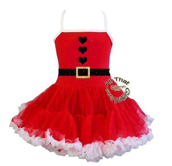 glitter christmas dress