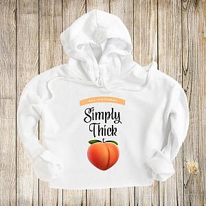 Simply Thick Cropped Hoodie